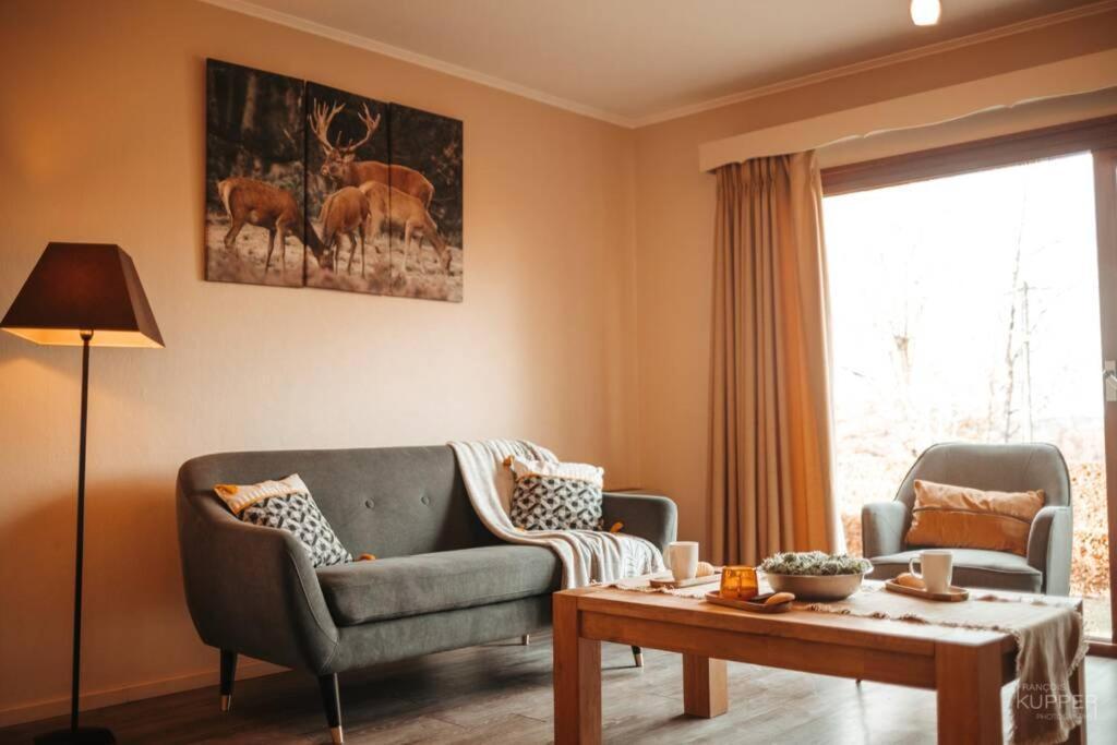Le Heron 28Pers, Malmedy- Home Cinema, Balneo, Sauna, Jardin Eksteriør bilde